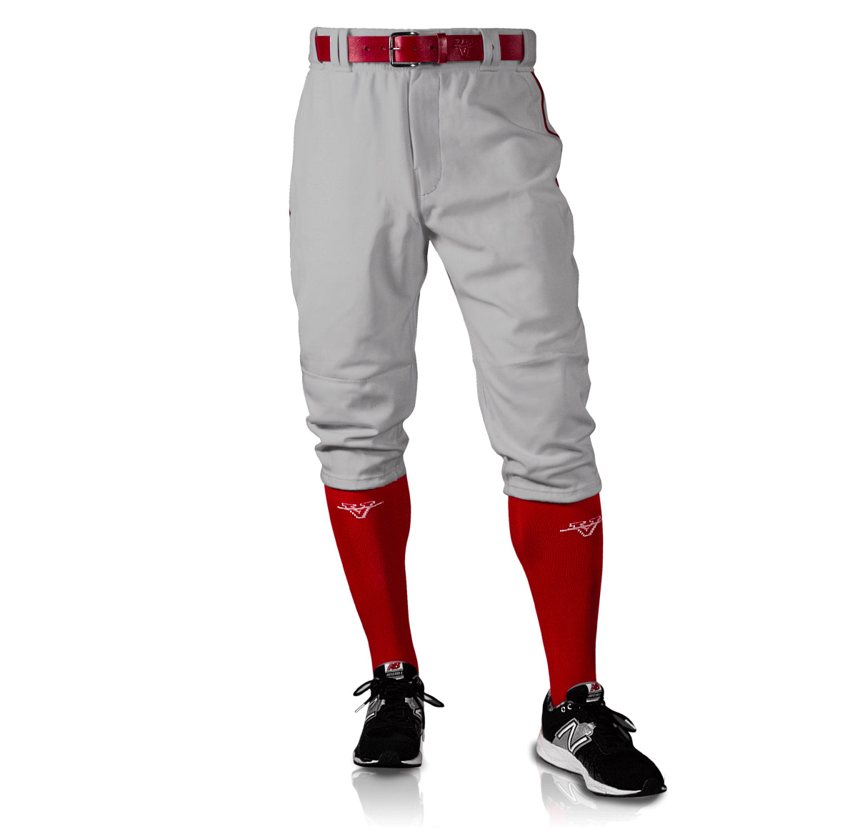 Launch Series Game/Practice Baseball Pant, Adult, Piped, Knicker,  Grey/Royal, Large : Amazon.in: Clothing & Accessories